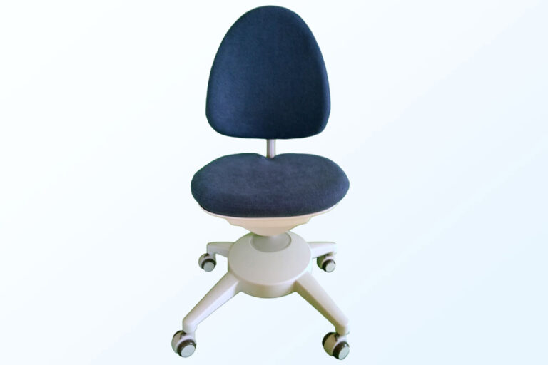 ergonomischer, höhenverstellbarer Kinderdrehstuhl SINO blau / SALTO Kindermöbel München / Moll