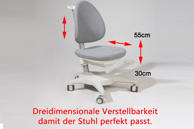 ergonomischer, höhenverstellbarer Kinderdrehstuhl SINO / SALTO Kindermöbel München / Moll