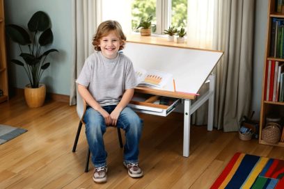 mitwachsender Kinderschreibtisch KUBIKO / SALTO Kindermöbel München / gallery