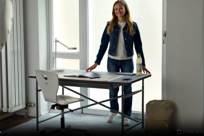 Kinderschreibtisch PREMIUM im Set mit Stuhl TADO / SALTO Kindermöbel München